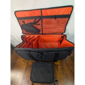 DJ Cable File Bag, Detachable Padded Bottom and Dividers, Travel Gig